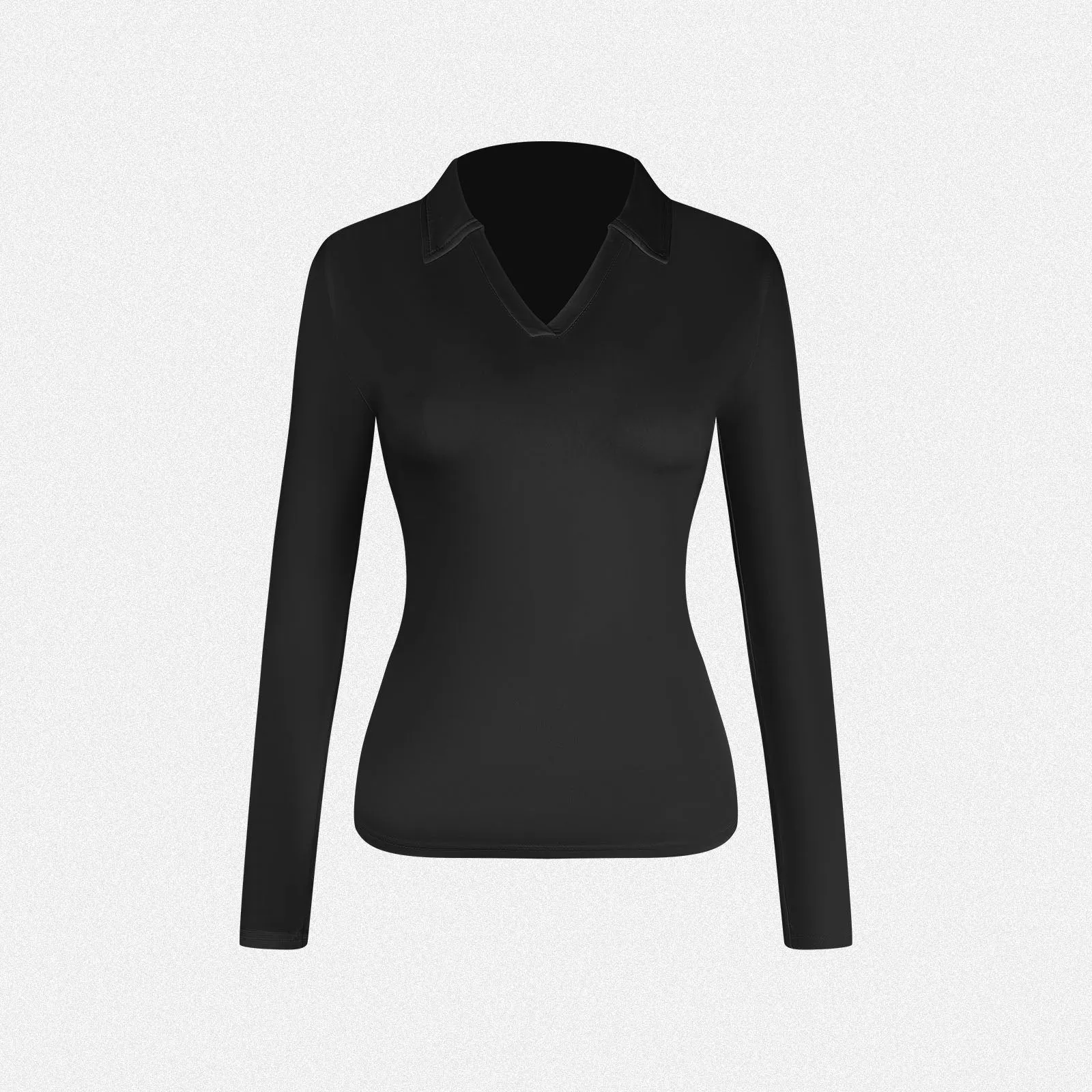 Shaperin Long Sleeve Golf Polo Shirt Collared V Neck Top sold by Shaperin product image thumbnail 5