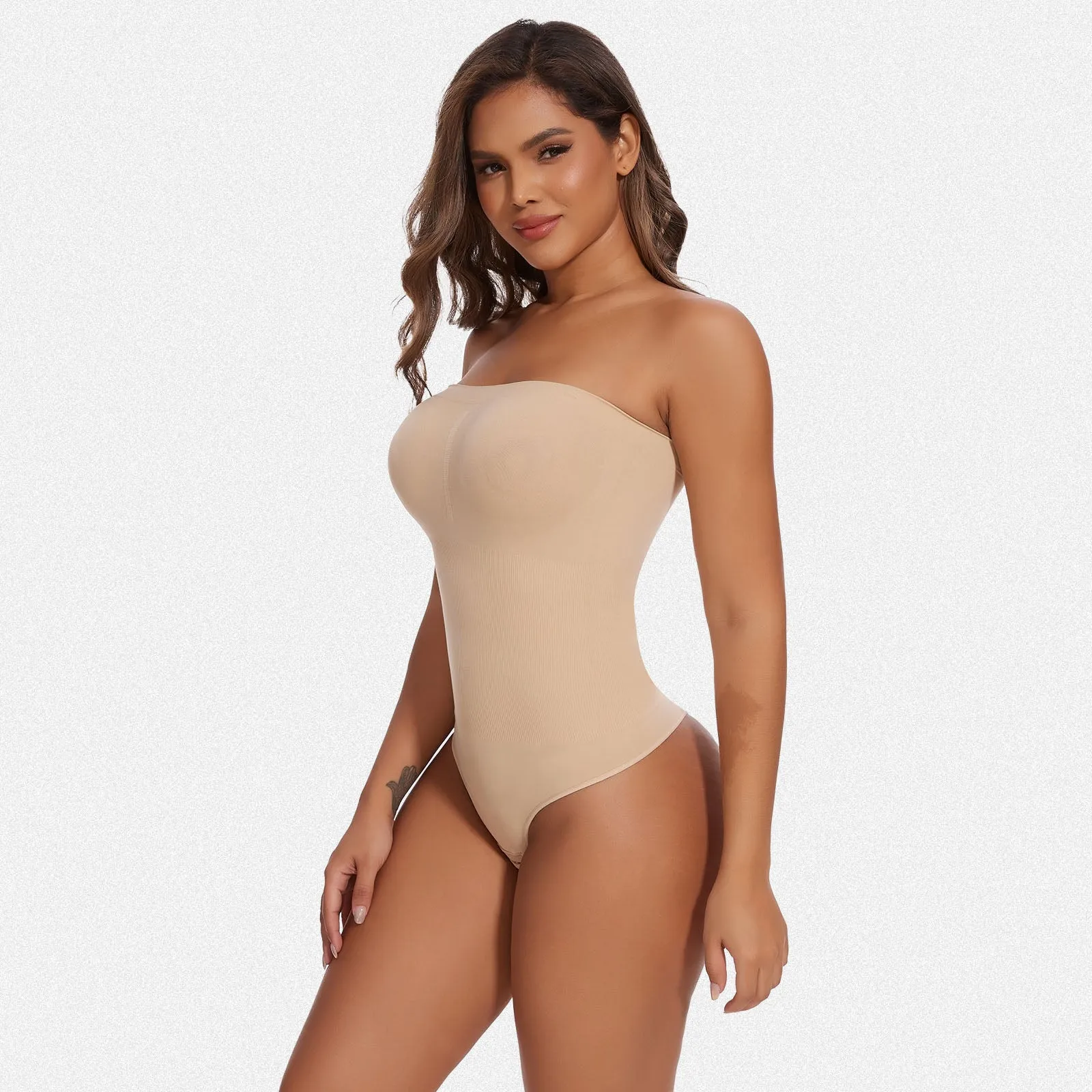 Shaperin Strapless Shapewear Bodysuit Thong sold by Shaperin product image thumbnail 4