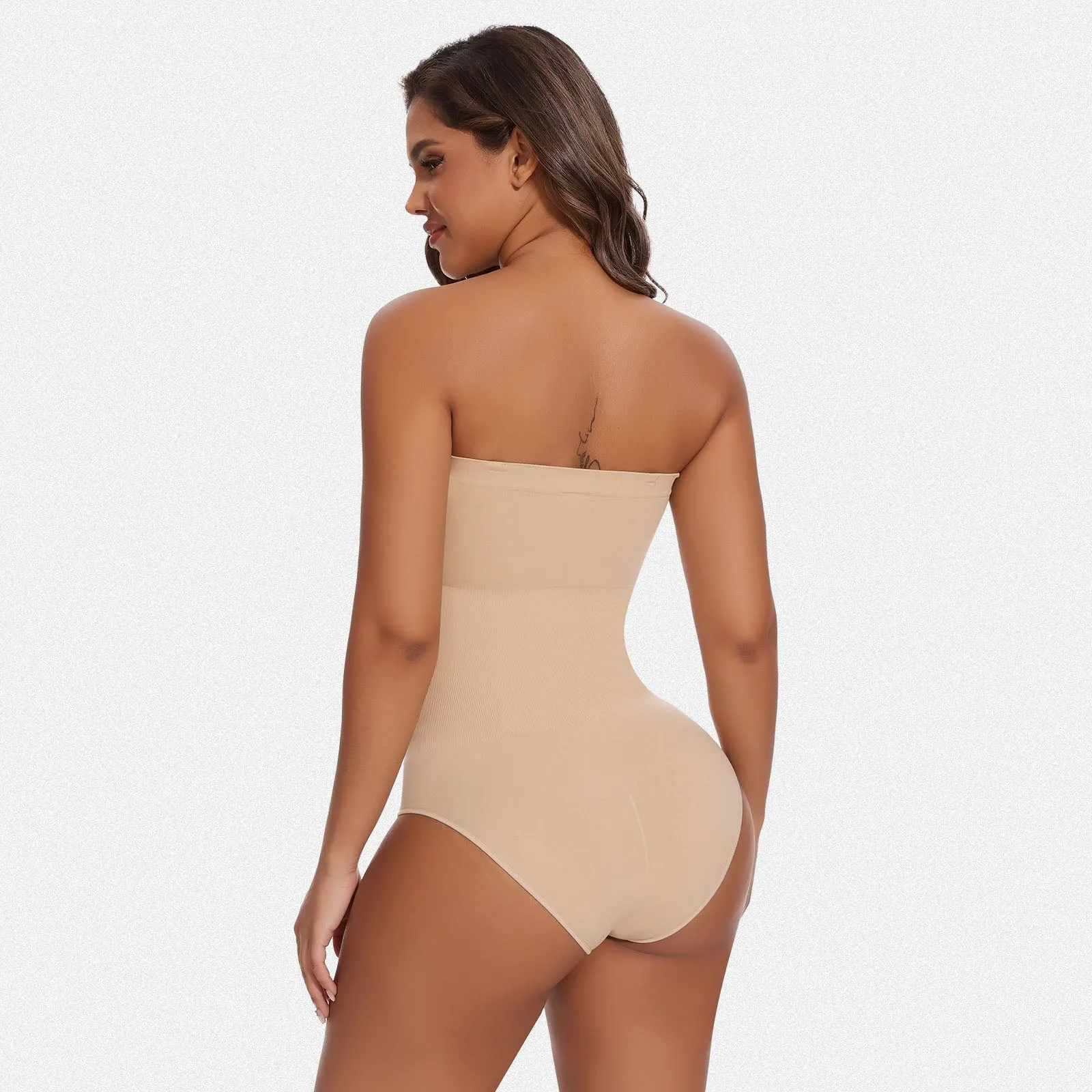 Shaperin Strapless Shapewear Bodysuit sold by Shaperin product image thumbnail 5