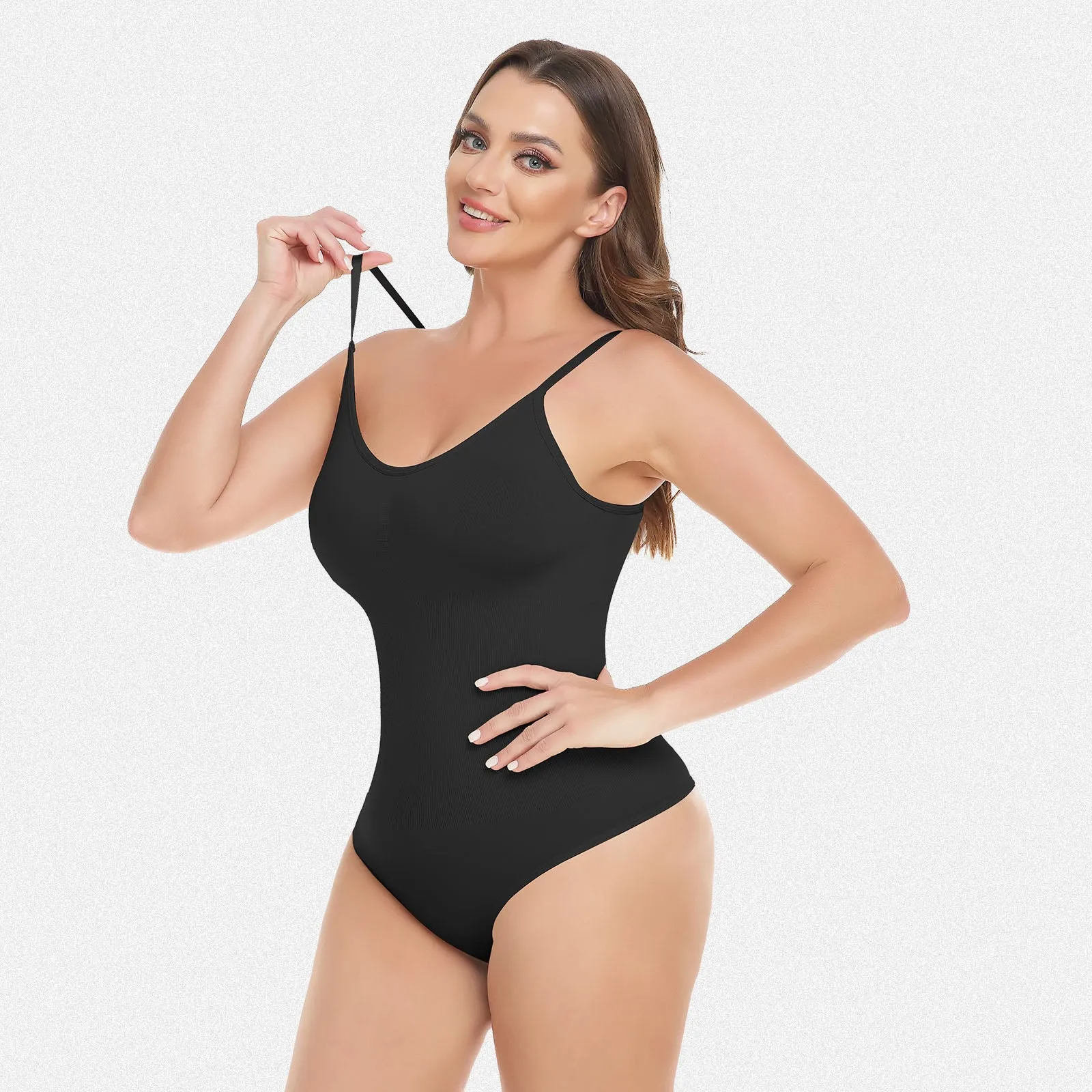 Shaperin Seamless Shapewear Thong Bodysuit sold by Shaperin product image thumbnail 5