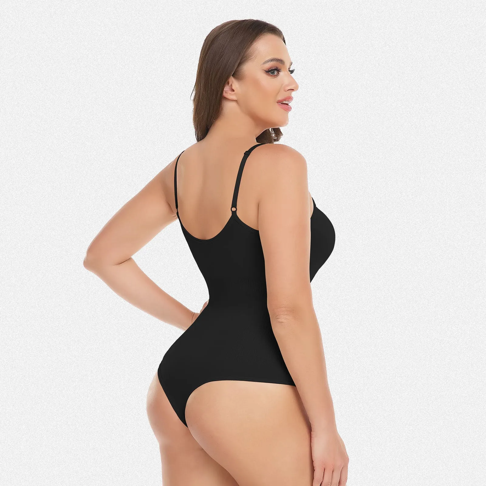 Shaperin Seamless Shapewear Thong Bodysuit sold by Shaperin product image thumbnail 4