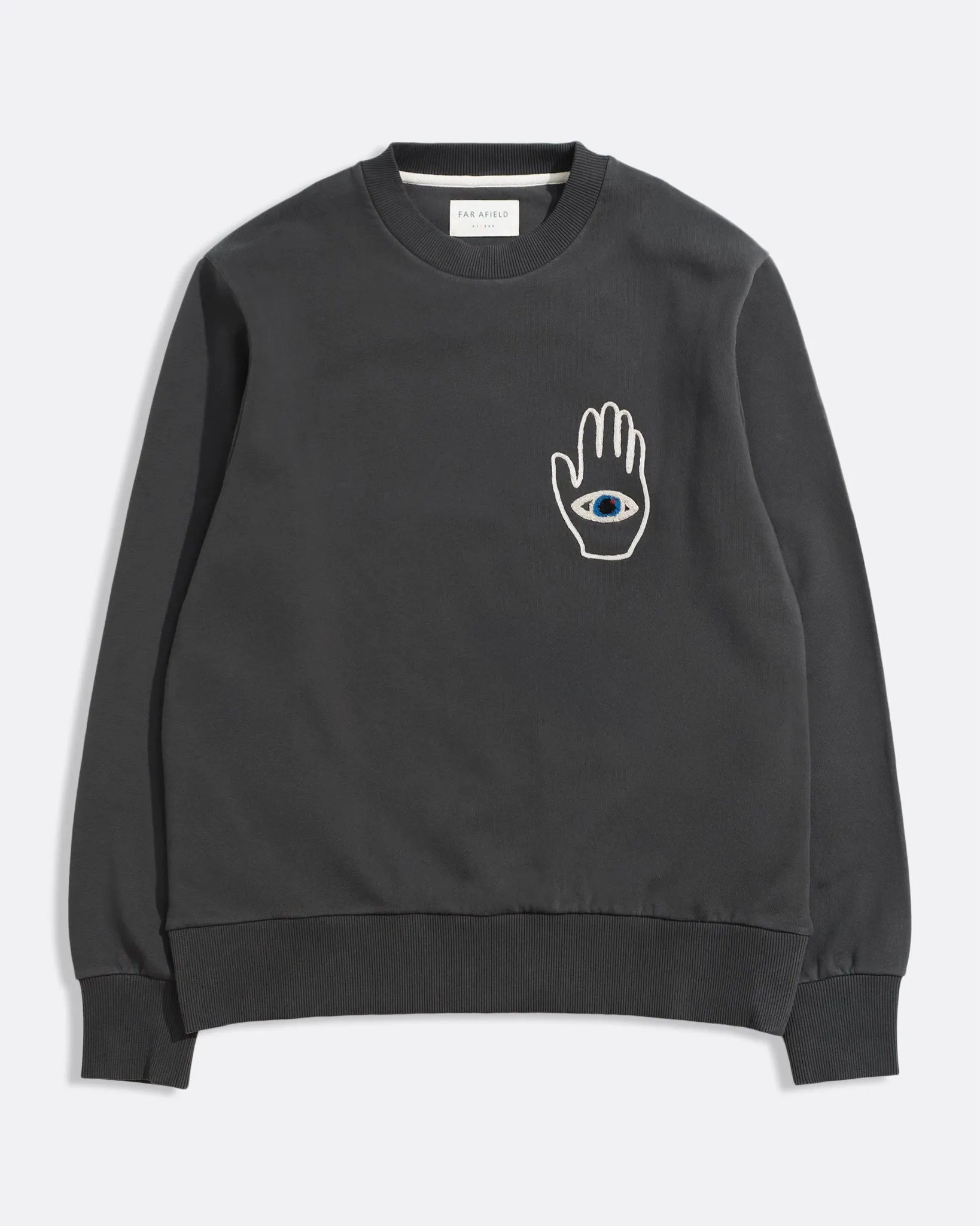 Hand-Eye Sweatshirt - Grey sold by Far Afield