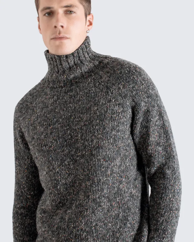 Bayer Roll Neck - Grey sold by Far Afield