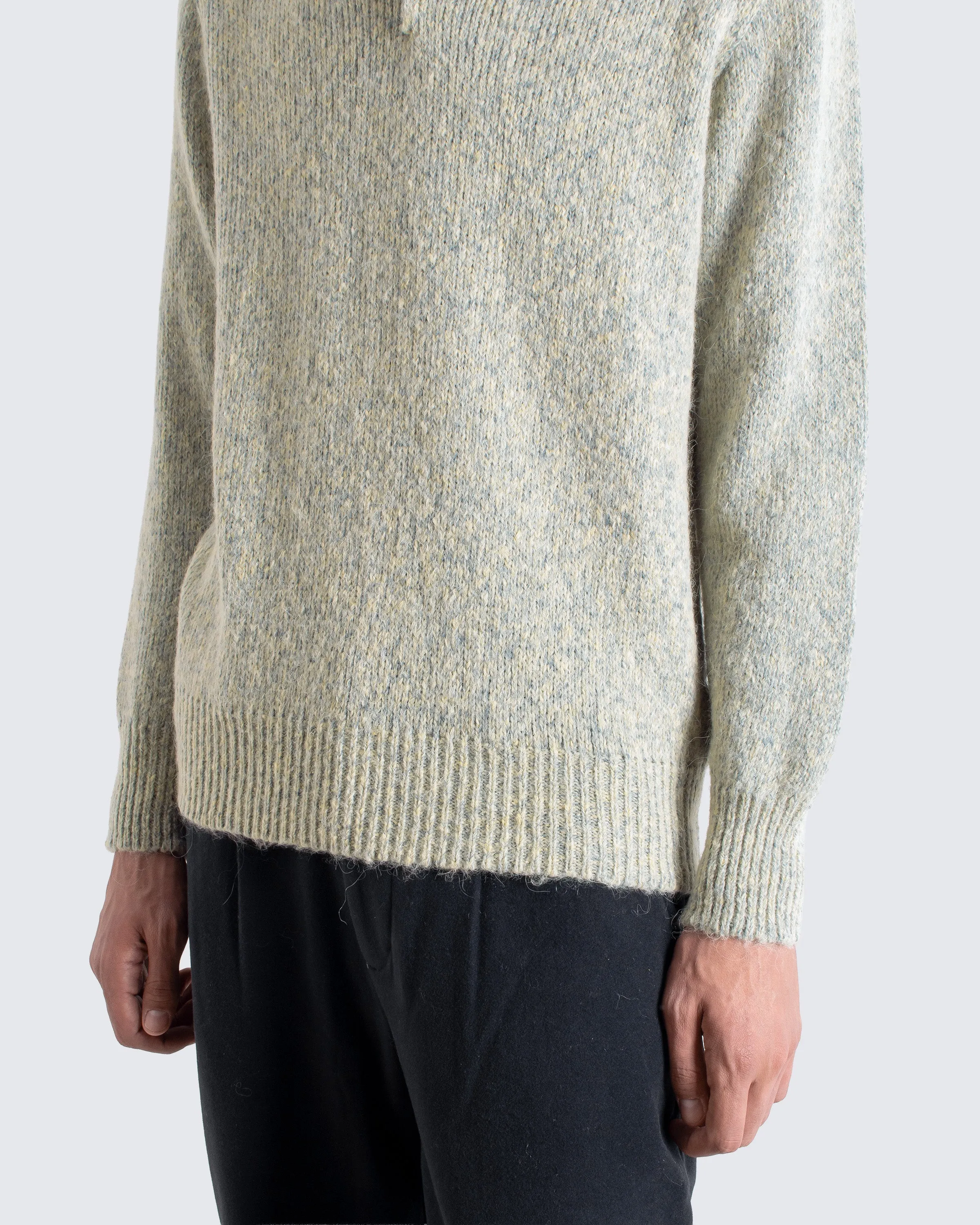 Kier Knit Polo - Stone sold by Far Afield product image thumbnail 5