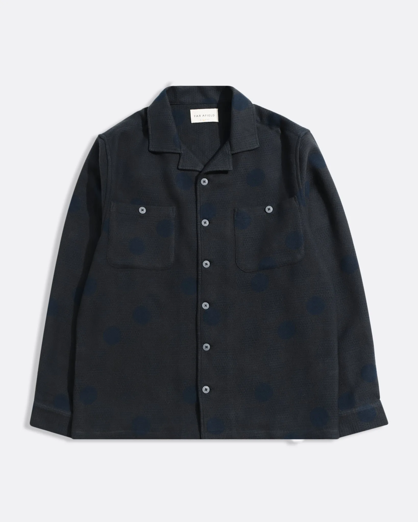 Hiro Overshirt - Dots sold by Far Afield
