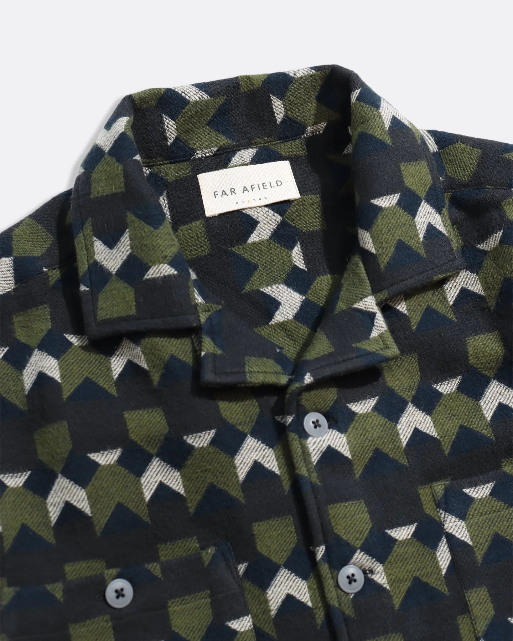 Hiro Overshirt - Arrows sold by Far Afield product image thumbnail 3