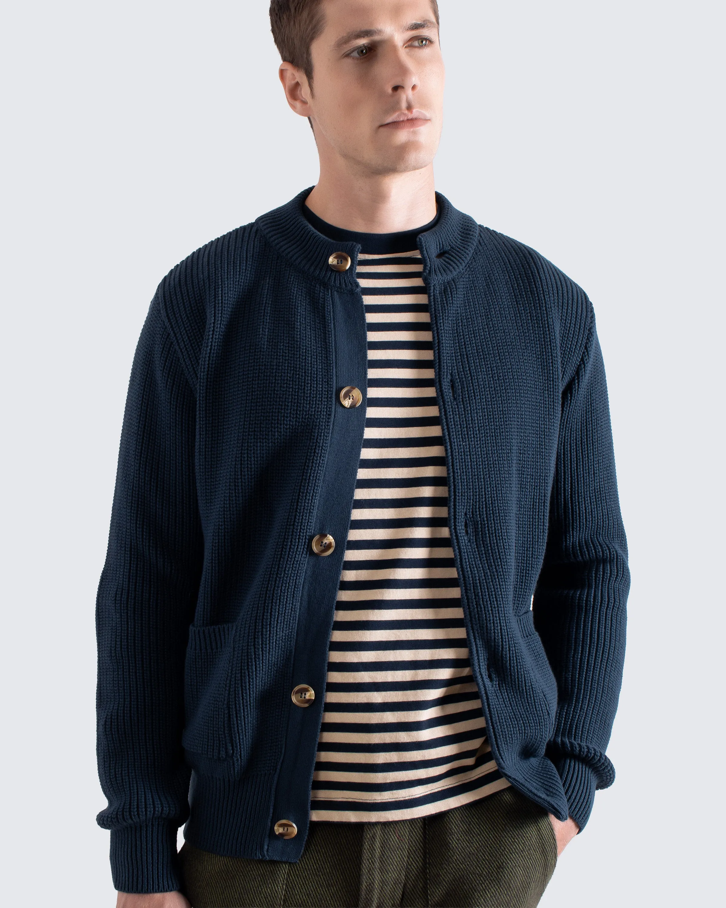 Albers Cardigan - Navy sold by Far Afield product image thumbnail 5