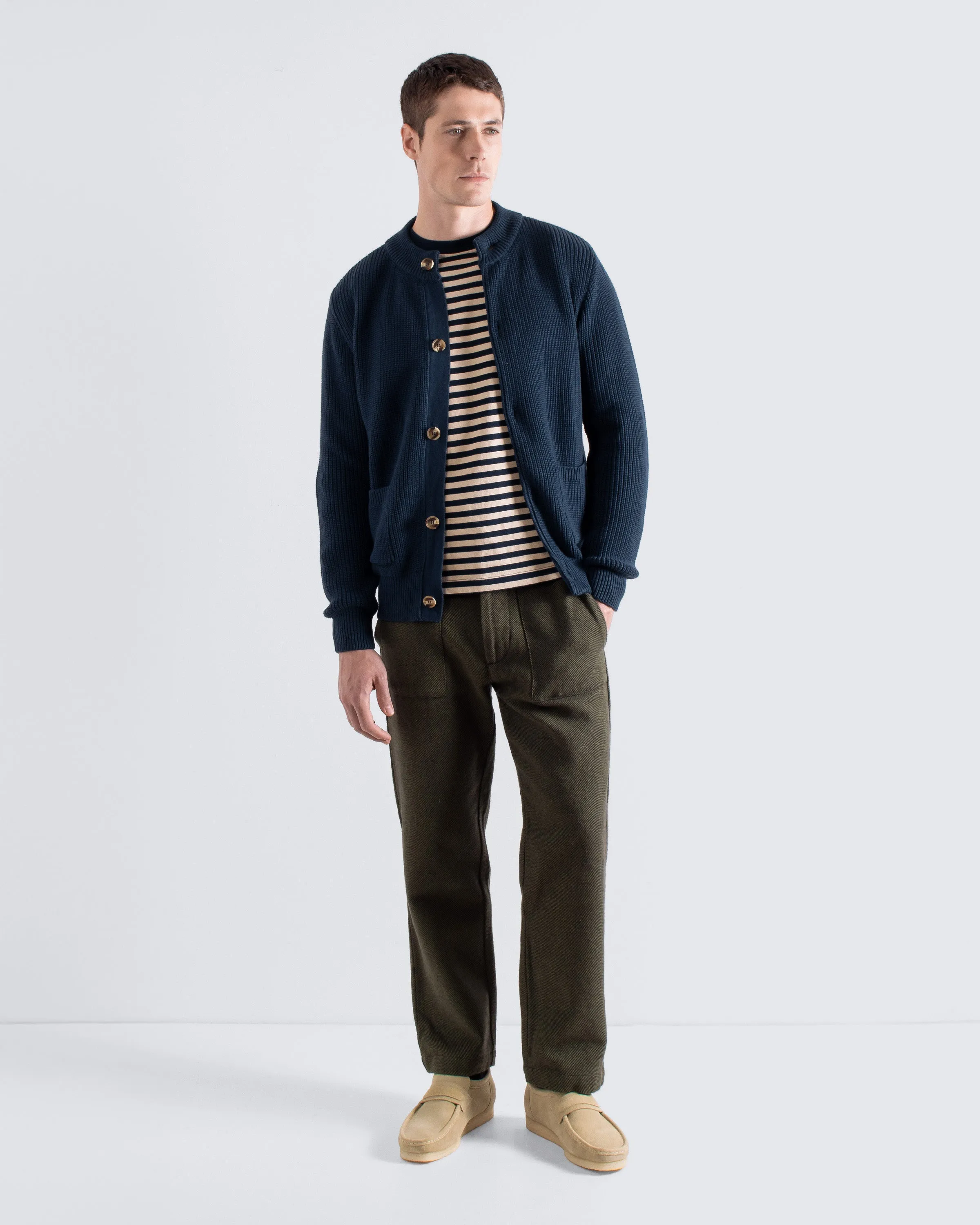 Albers Cardigan - Navy sold by Far Afield product image thumbnail 2