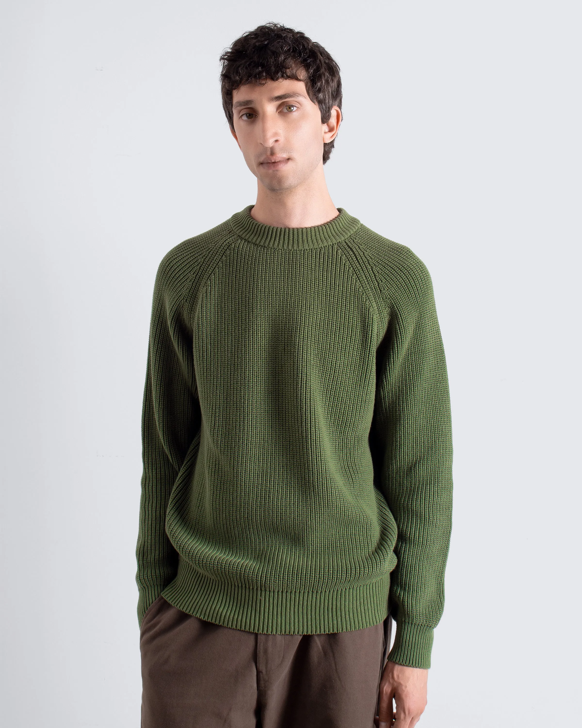 Herbert Knit - Green sold by Far Afield