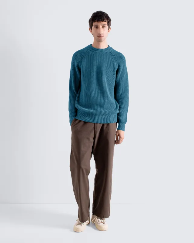 Herbert Knit - Blue sold by Far Afield