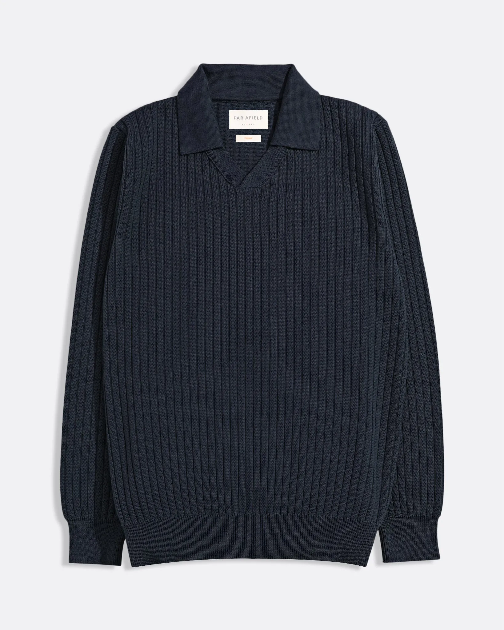 Clifford Knit Polo - Navy sold by Far Afield product image thumbnail 3