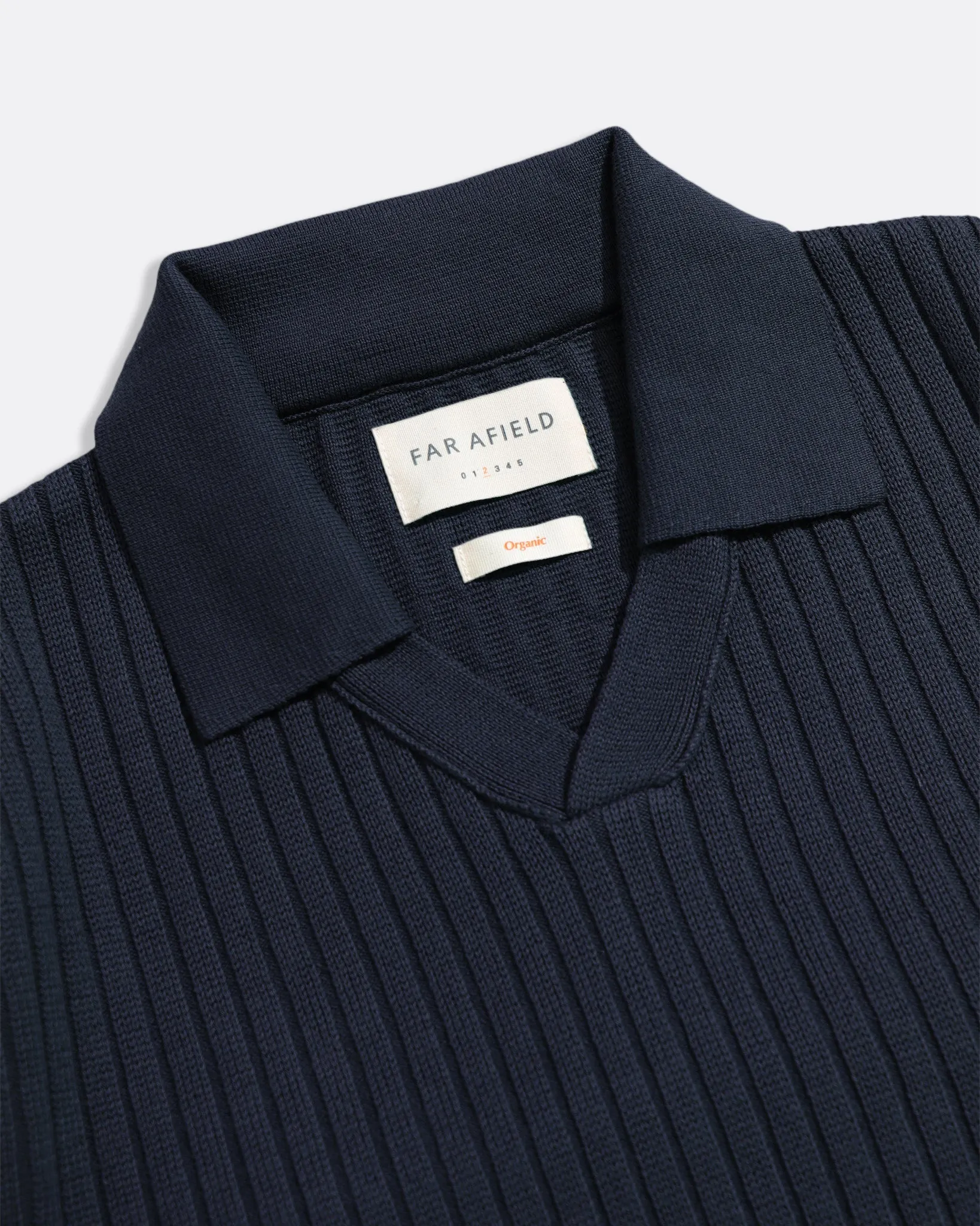 Clifford Knit Polo - Navy sold by Far Afield product image thumbnail 4