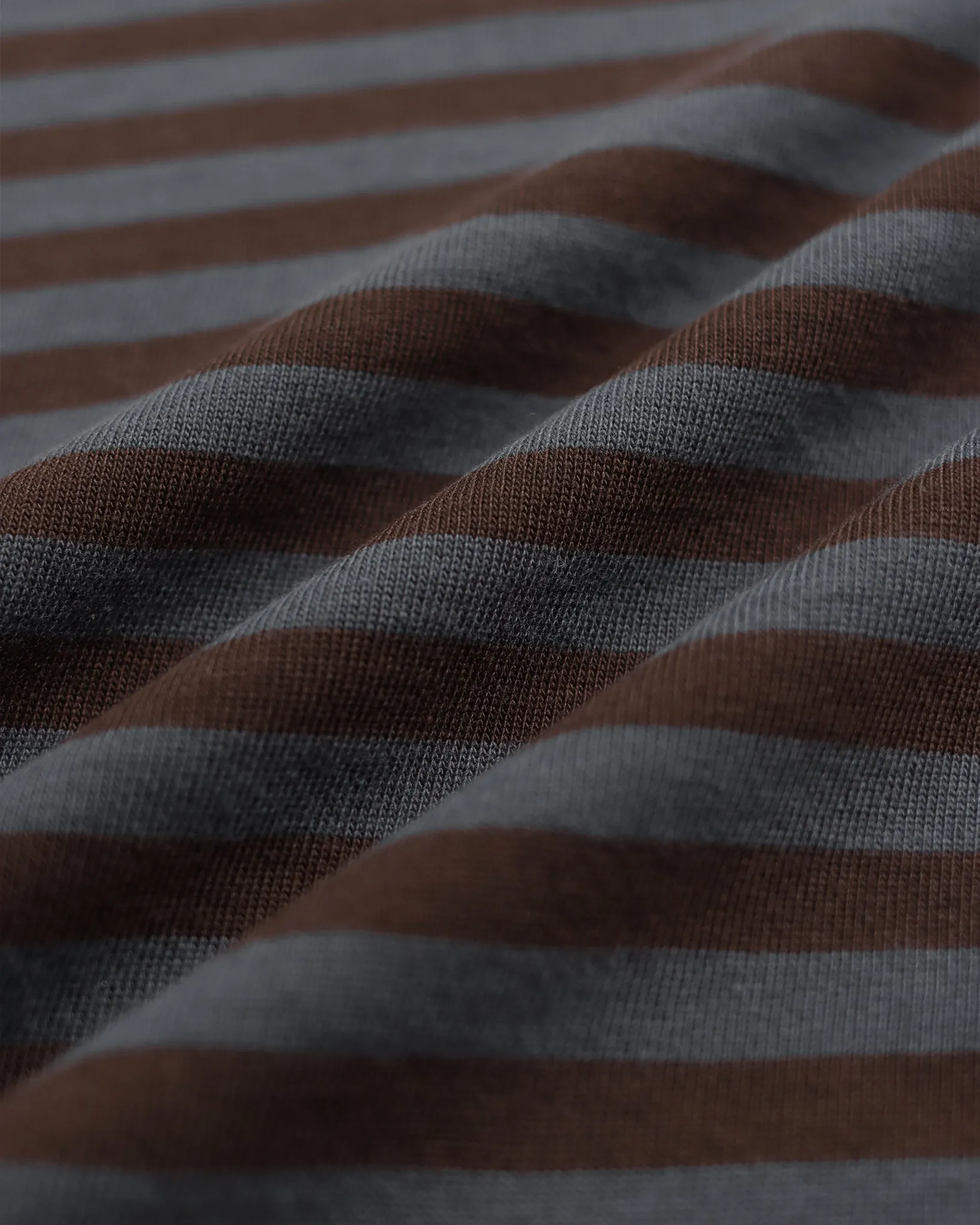 Breton Stripe T-Shirt - Brown sold by Far Afield product image thumbnail 3