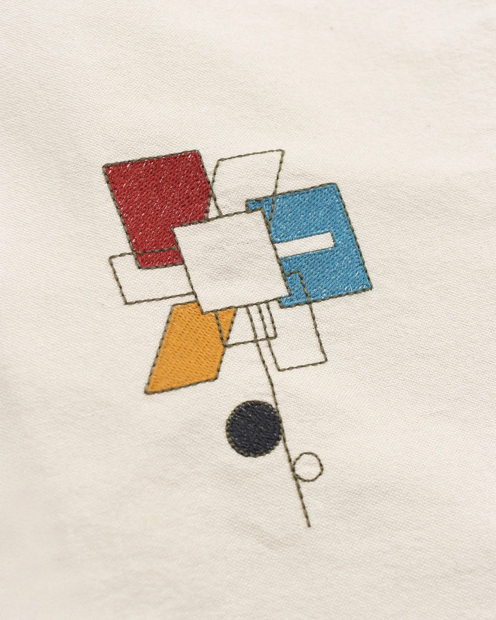 Veloso Embroidered Shirt - Abstract Flower sold by Far Afield product image thumbnail 3