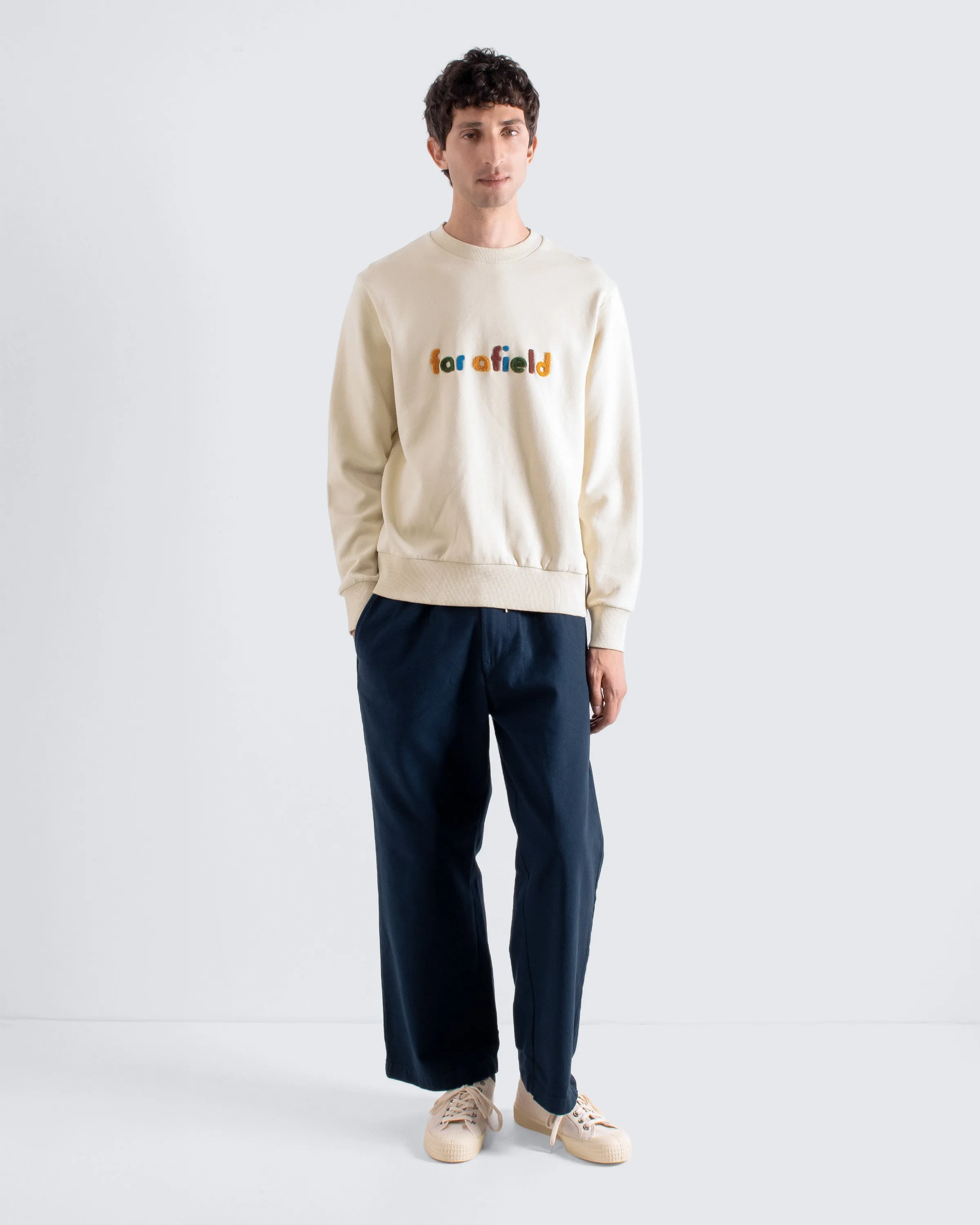Logo Sweatshirt - Stone sold by Far Afield product image thumbnail 2