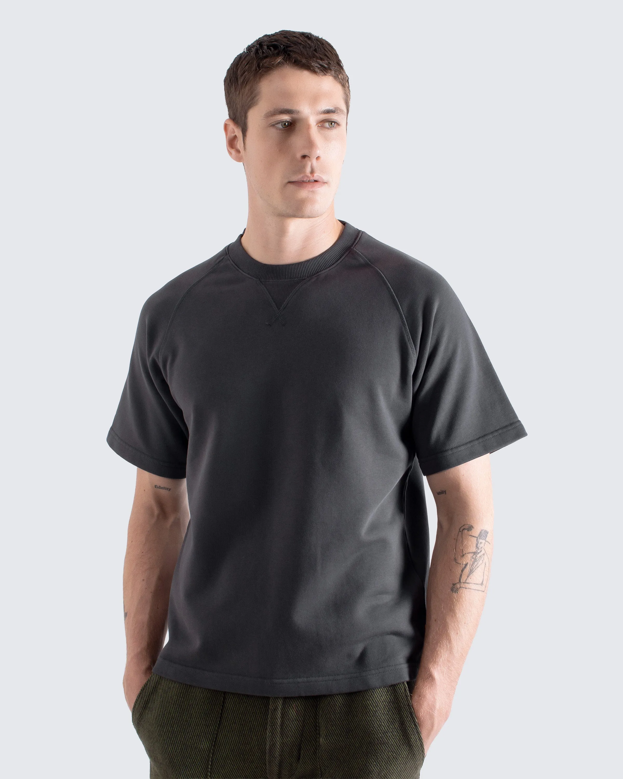 Edmund T-Shirt - Grey sold by Far Afield product image thumbnail 2