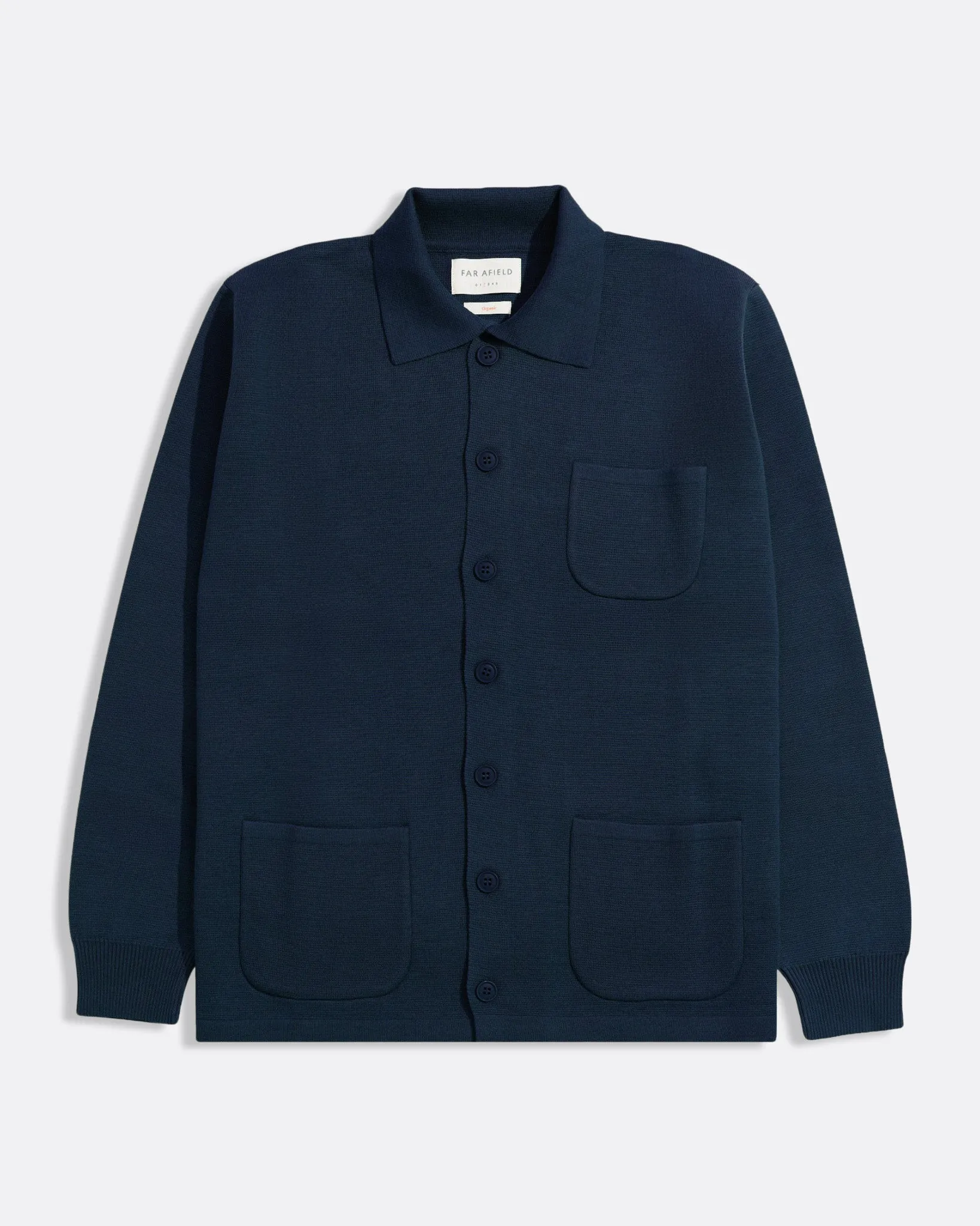 Station Cardigan - Navy sold by Far Afield product image thumbnail 3