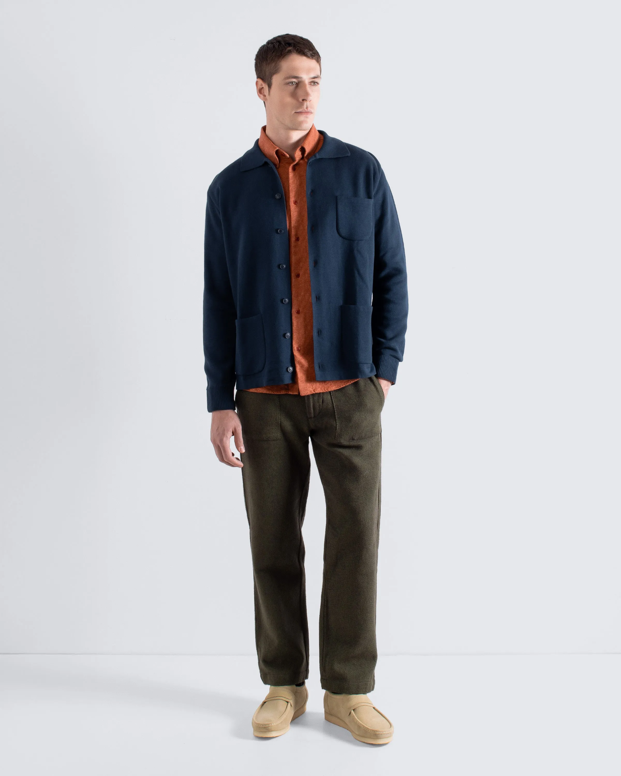 Station Cardigan - Navy sold by Far Afield product image thumbnail 2