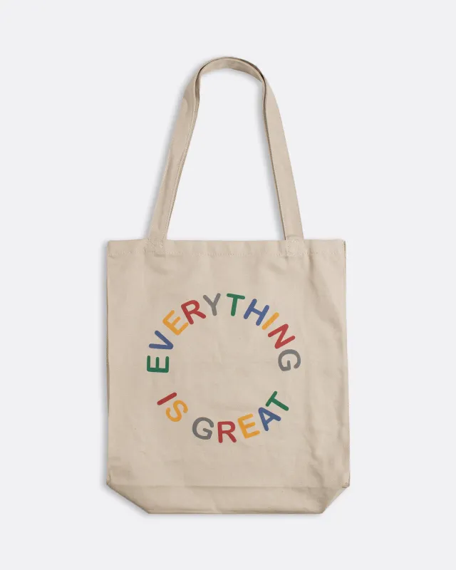 Everything is Great Tote Bag sold by Far Afield