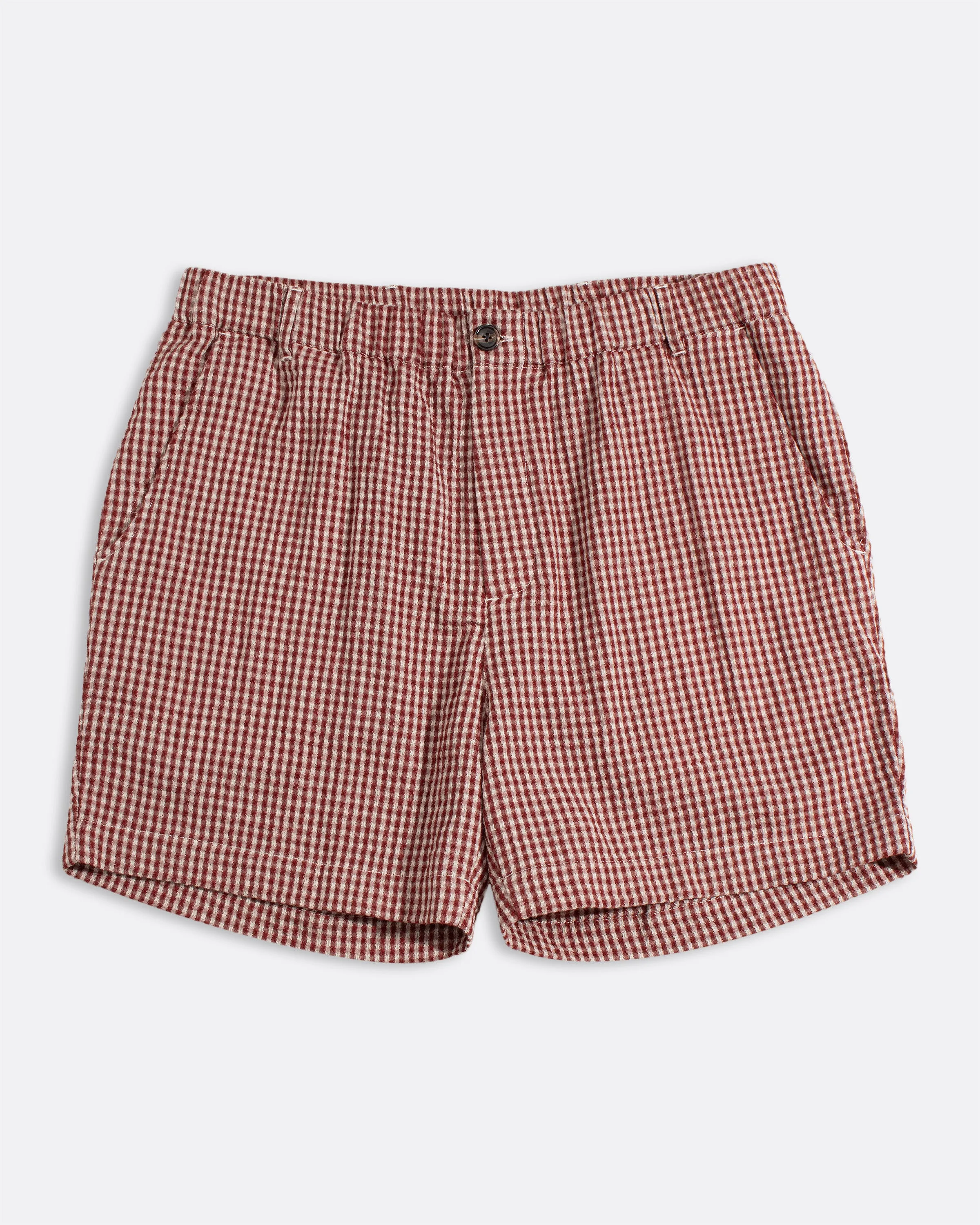 Gingham Dekk Short sold by Far Afield