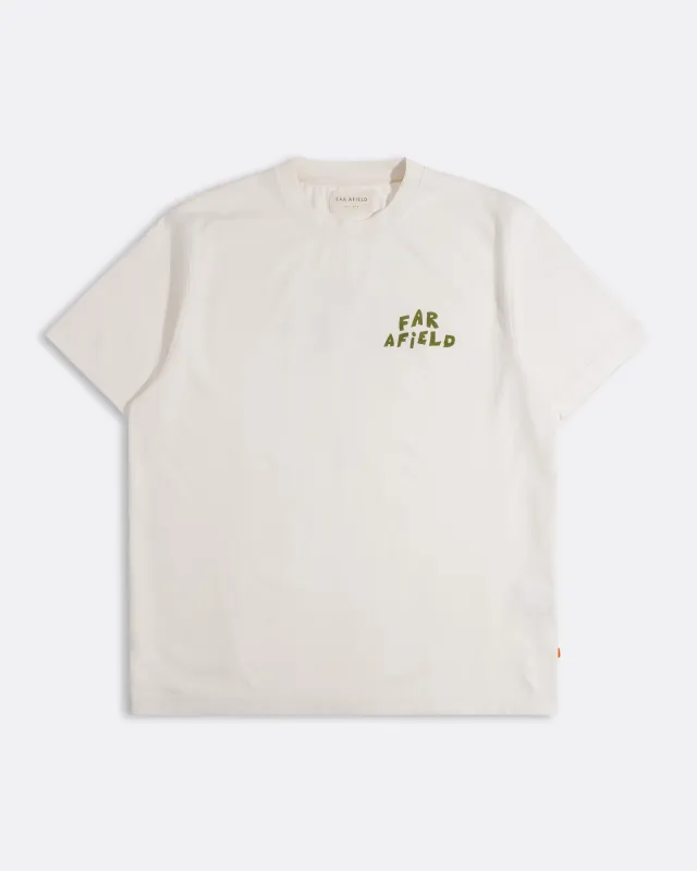 Palm Logo T-Shirt made by Far Afield