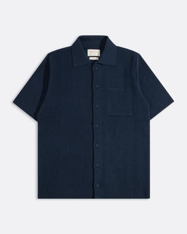 Heitor Knit Shirt made by Far Afield