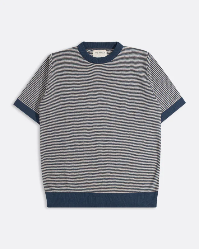 Newport Knit T-Shirt made by Far Afield
