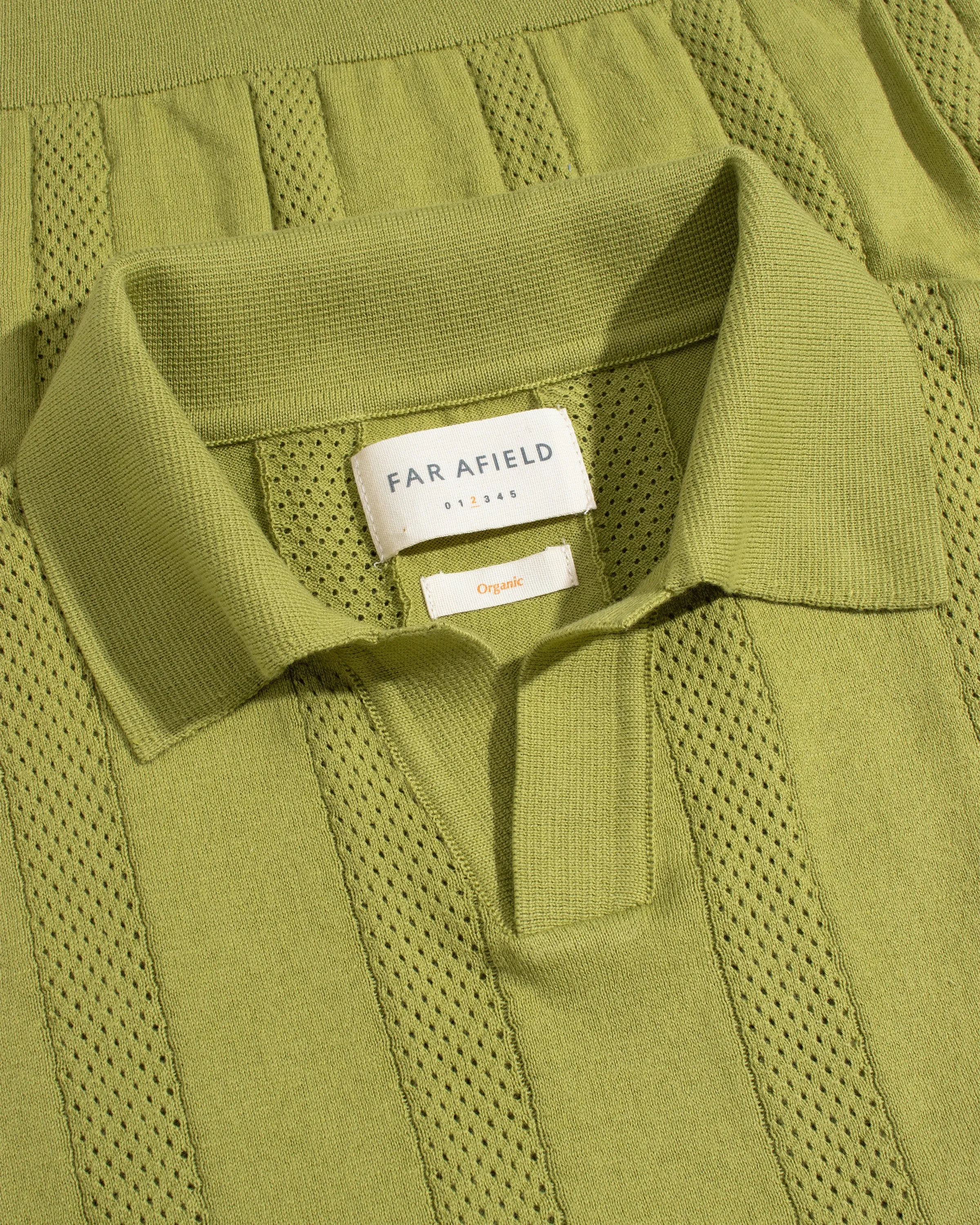 Clifford Open-Knit Polo sold by Far Afield product image thumbnail 3