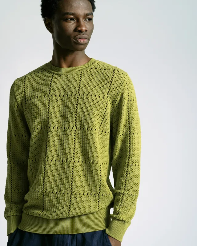 Crochet Crewneck Jumper made by Far Afield