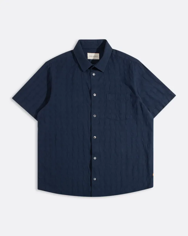 Tonal Dobby Shirt made by Far Afield