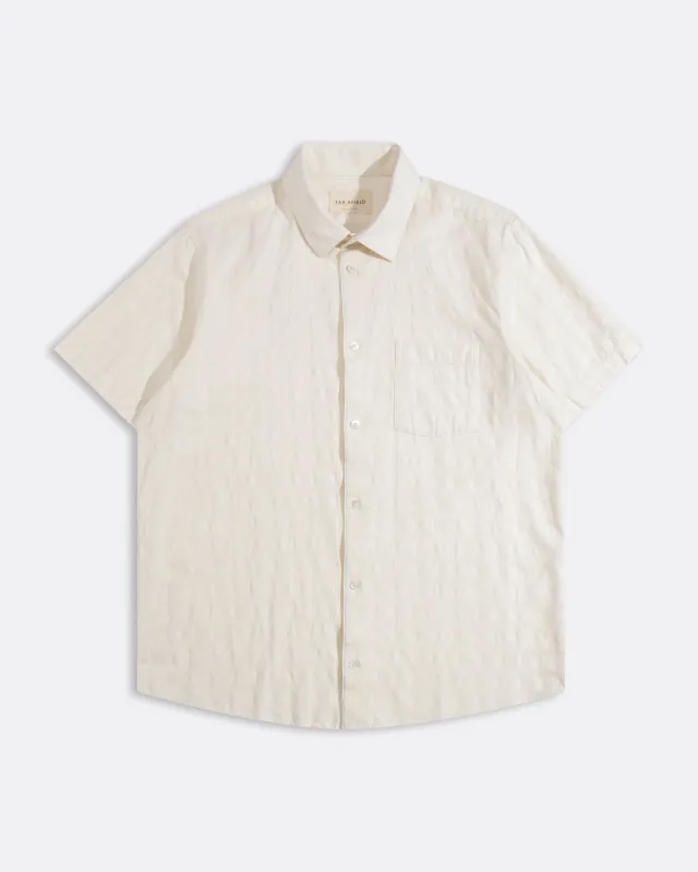 Tonal Dobby Shirt made by Far Afield