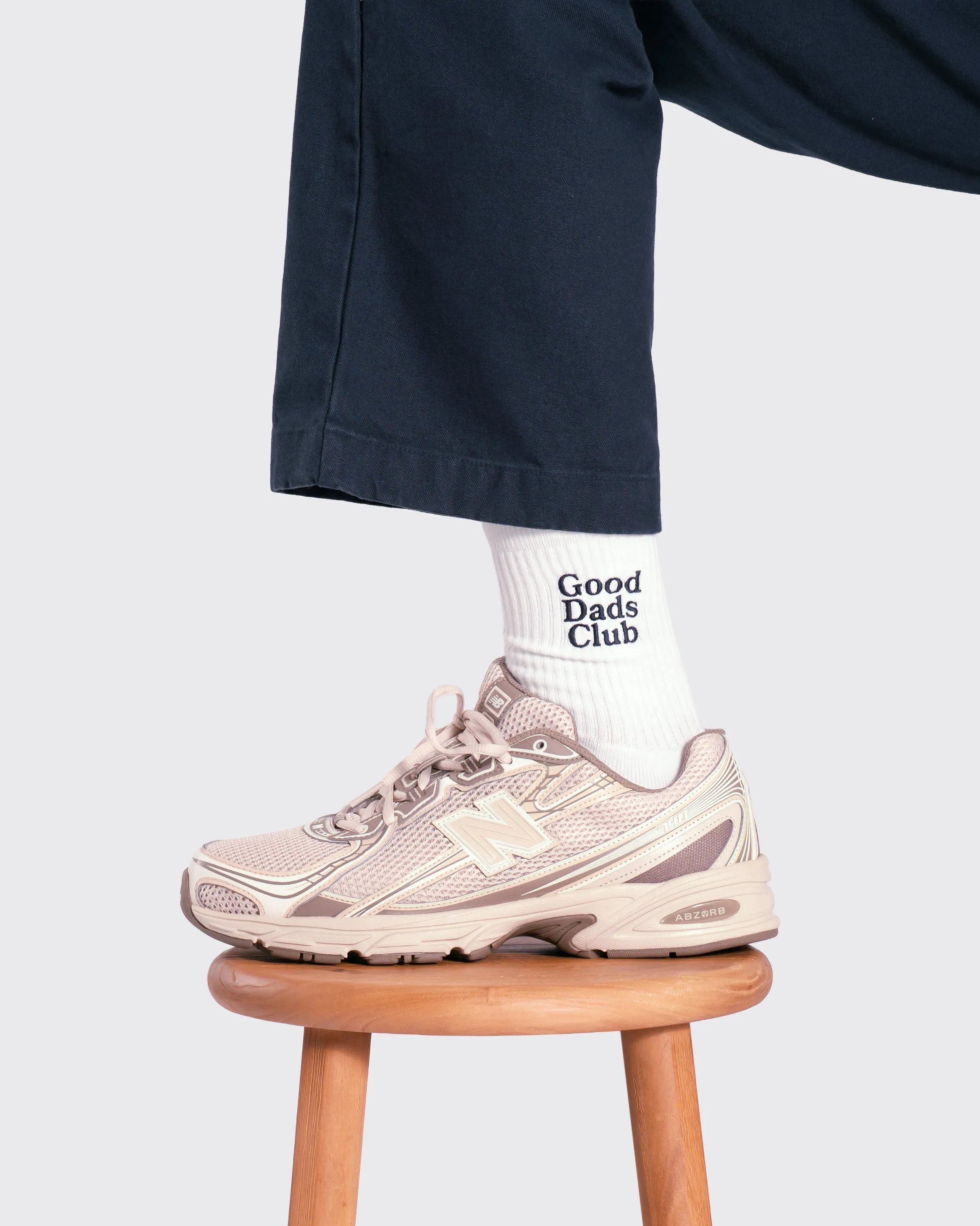 GDC Embroidered Socks - White sold by Far Afield product image thumbnail 2