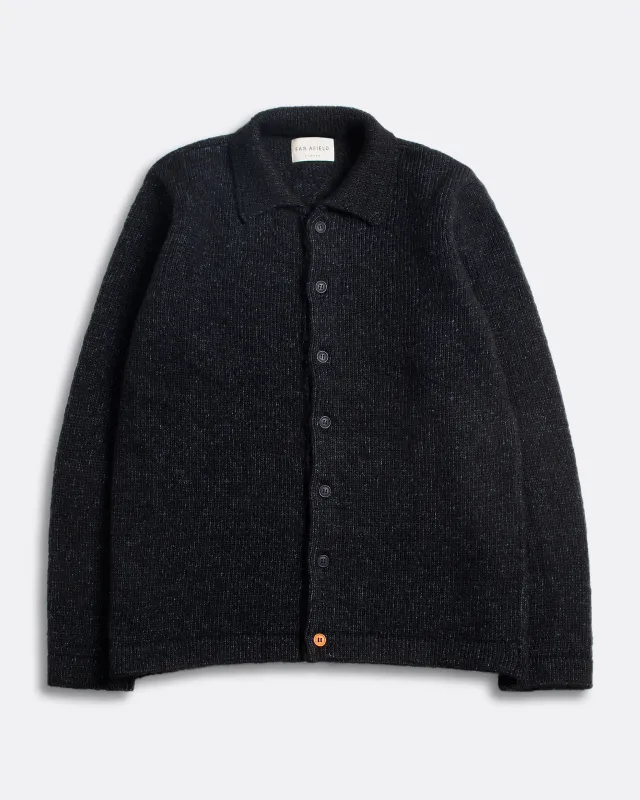 Brewer Knit Shirt - Dark Grey made by AW25