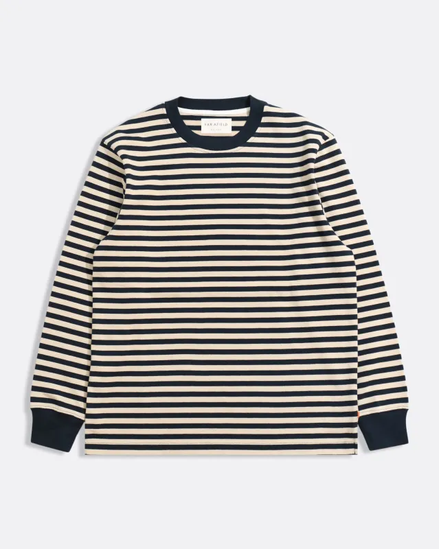 Breton Stripe T-Shirt - Navy made by AW25