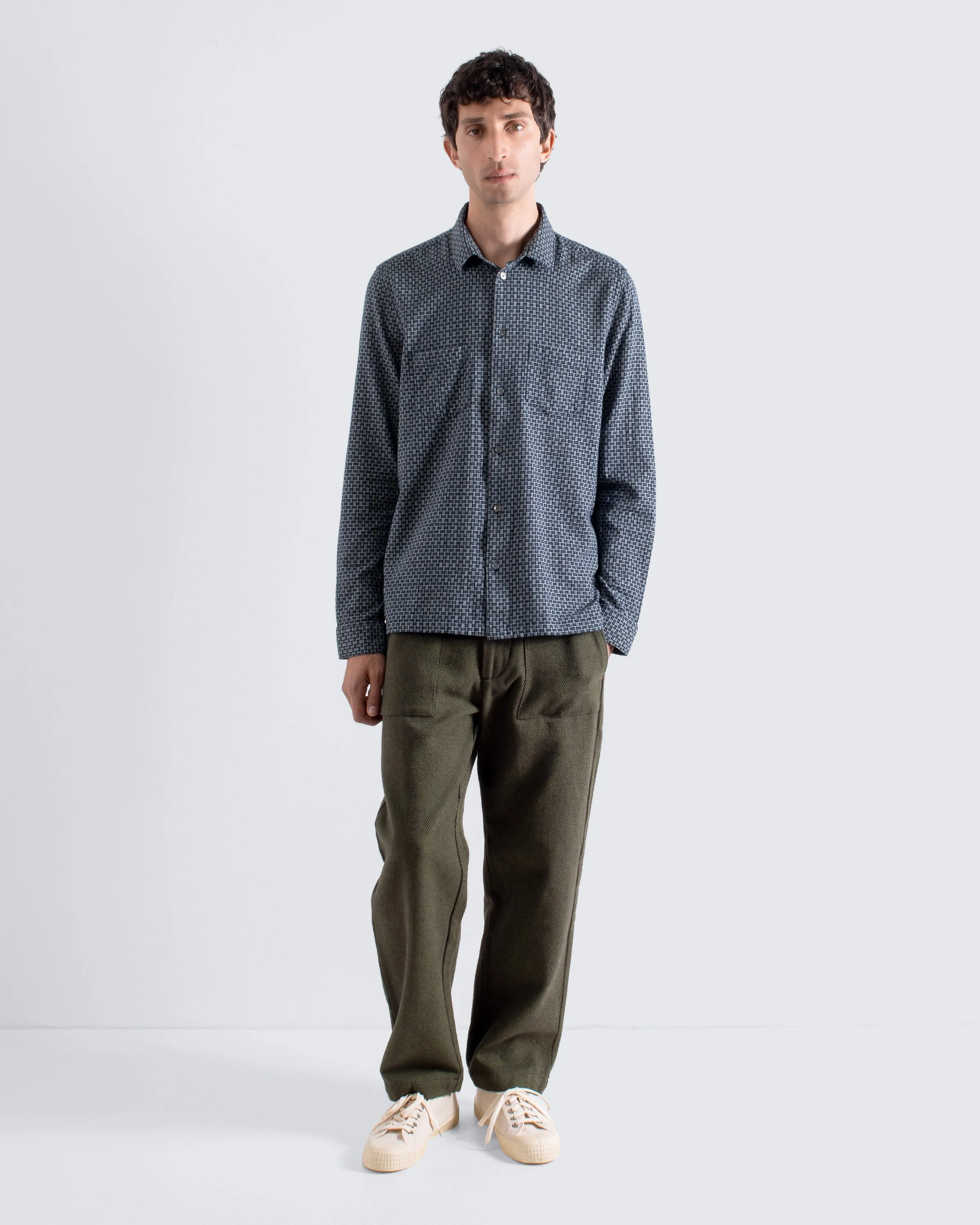 Two Pocket Shirt - Navy sold by Far Afield product image thumbnail 4