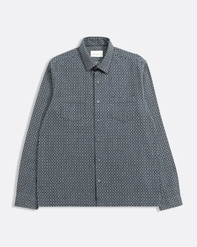Two Pocket Shirt - Navy made by AW25