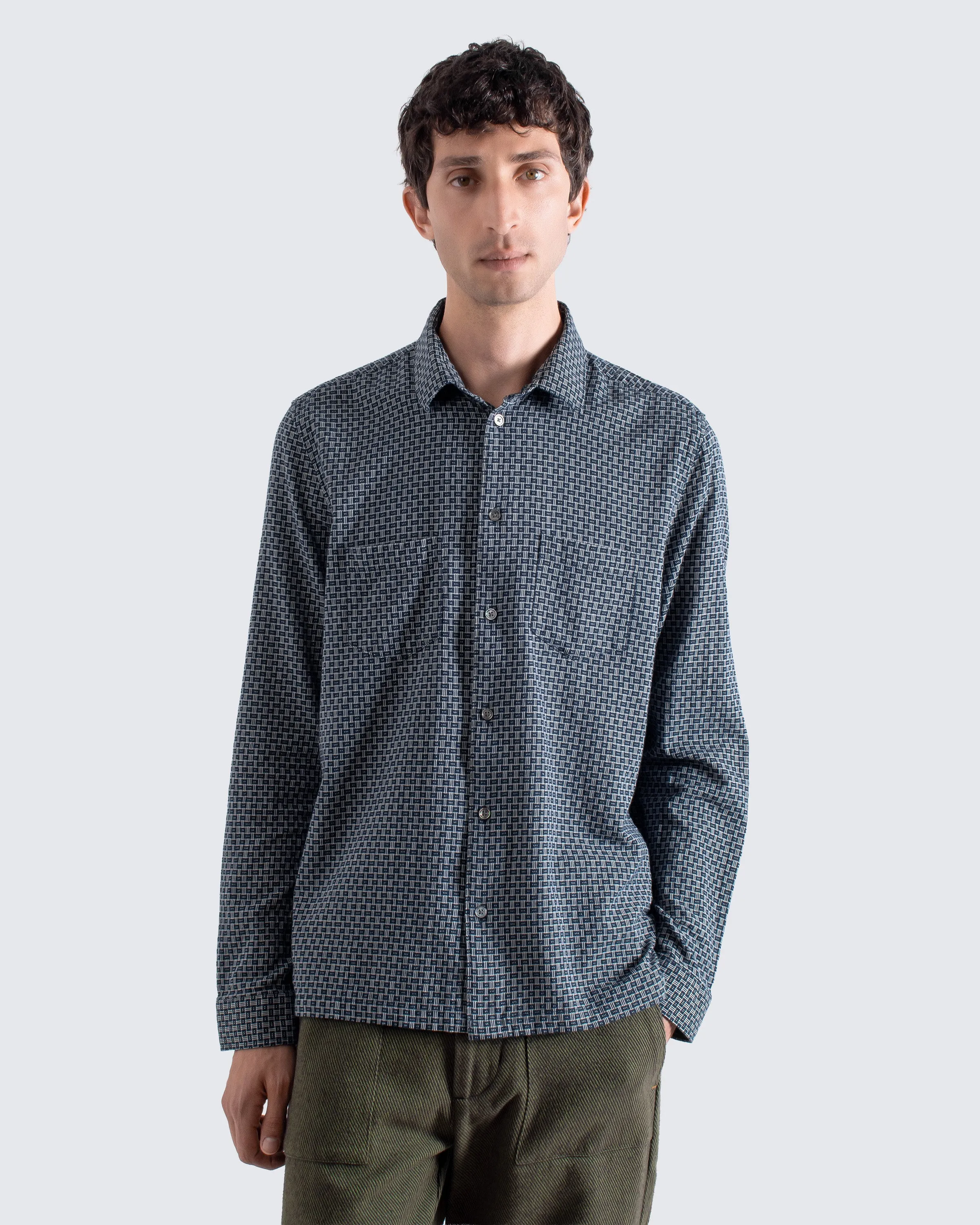 Two Pocket Shirt - Navy sold by Far Afield product image thumbnail 2