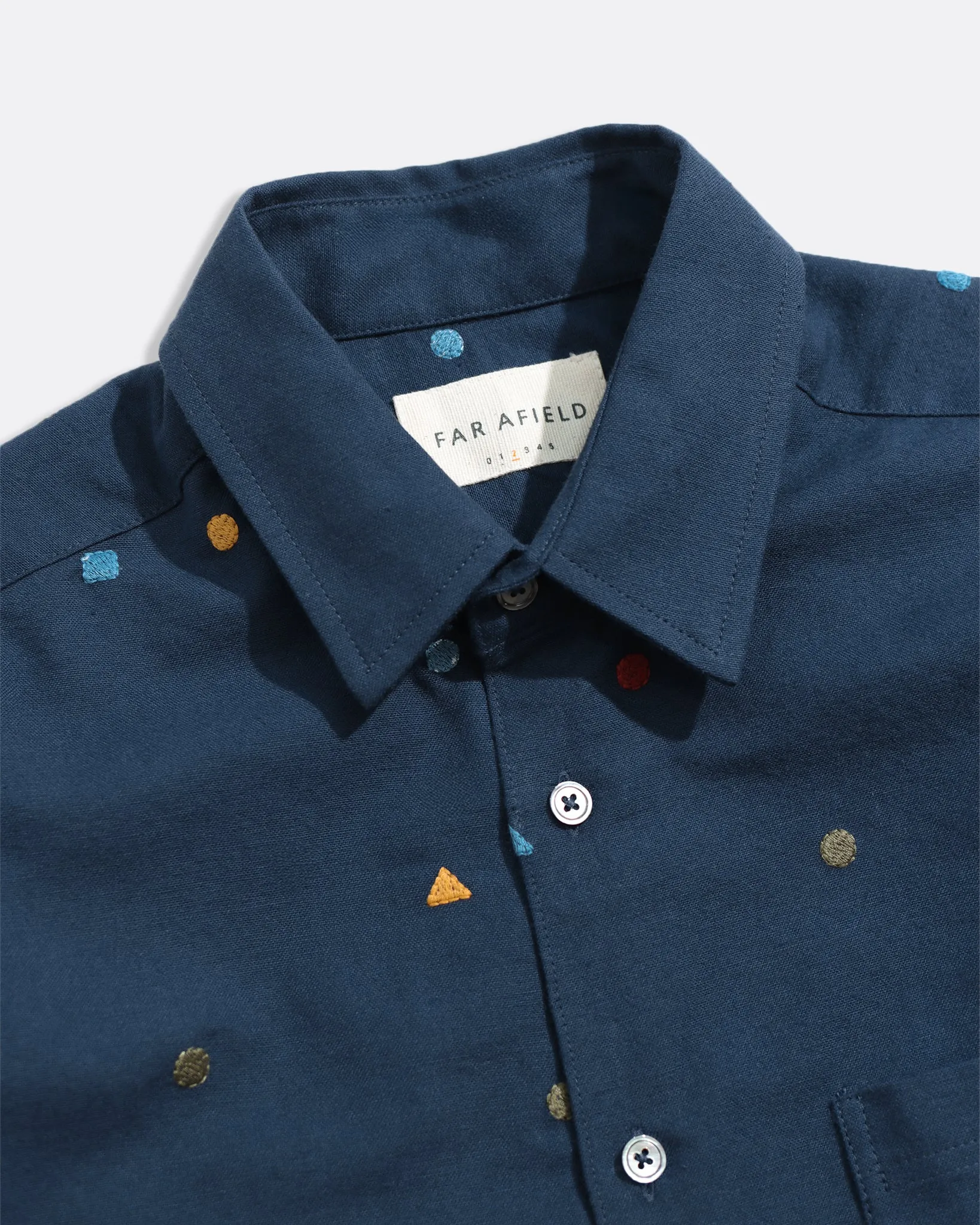 Shapes Shirt - Navy sold by Far Afield product image thumbnail 5