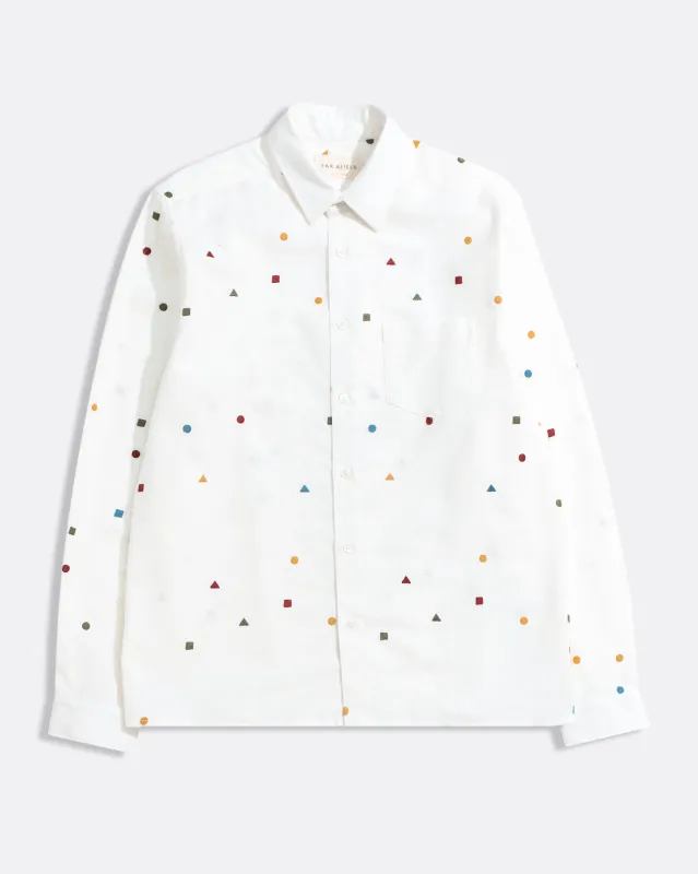 Shapes Shirt - White made by AW25