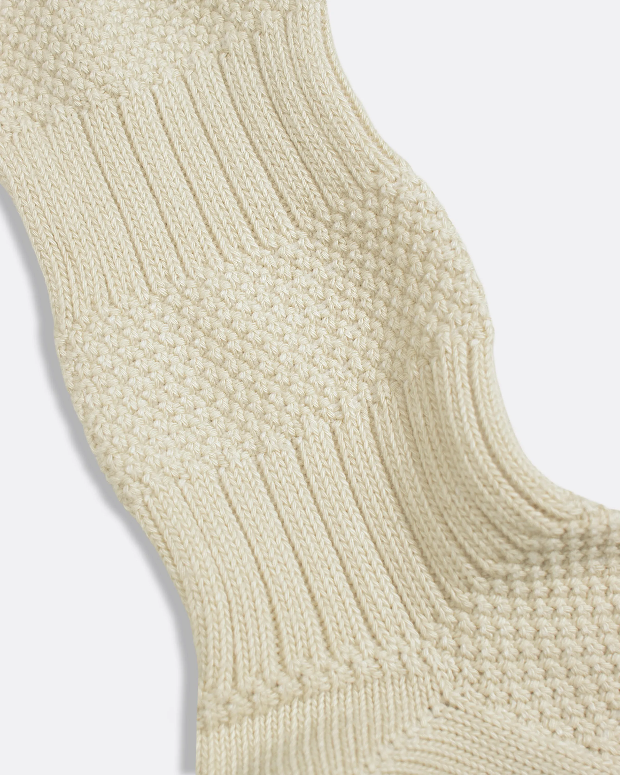 Textured Stripe Socks - Stone sold by Far Afield product image thumbnail 2