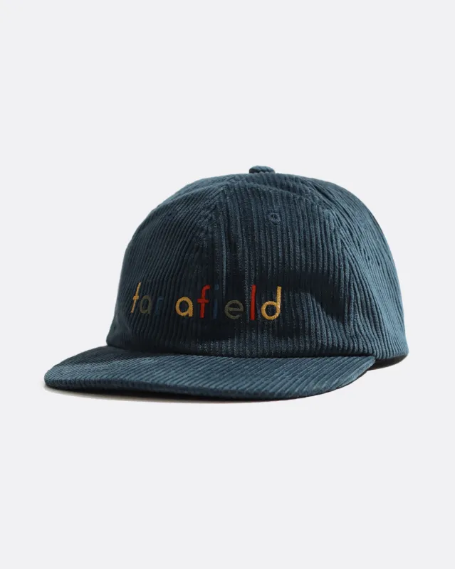 Logo Embroidered Cap - Blue made by AW25