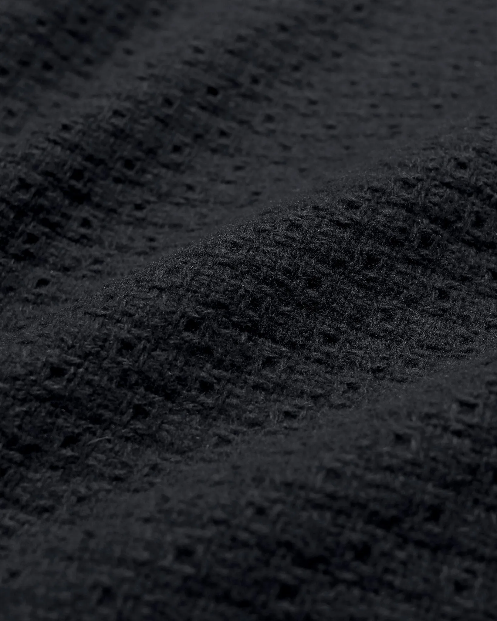 Station Jacket - Black Textured Jacquard sold by Far Afield product image thumbnail 5
