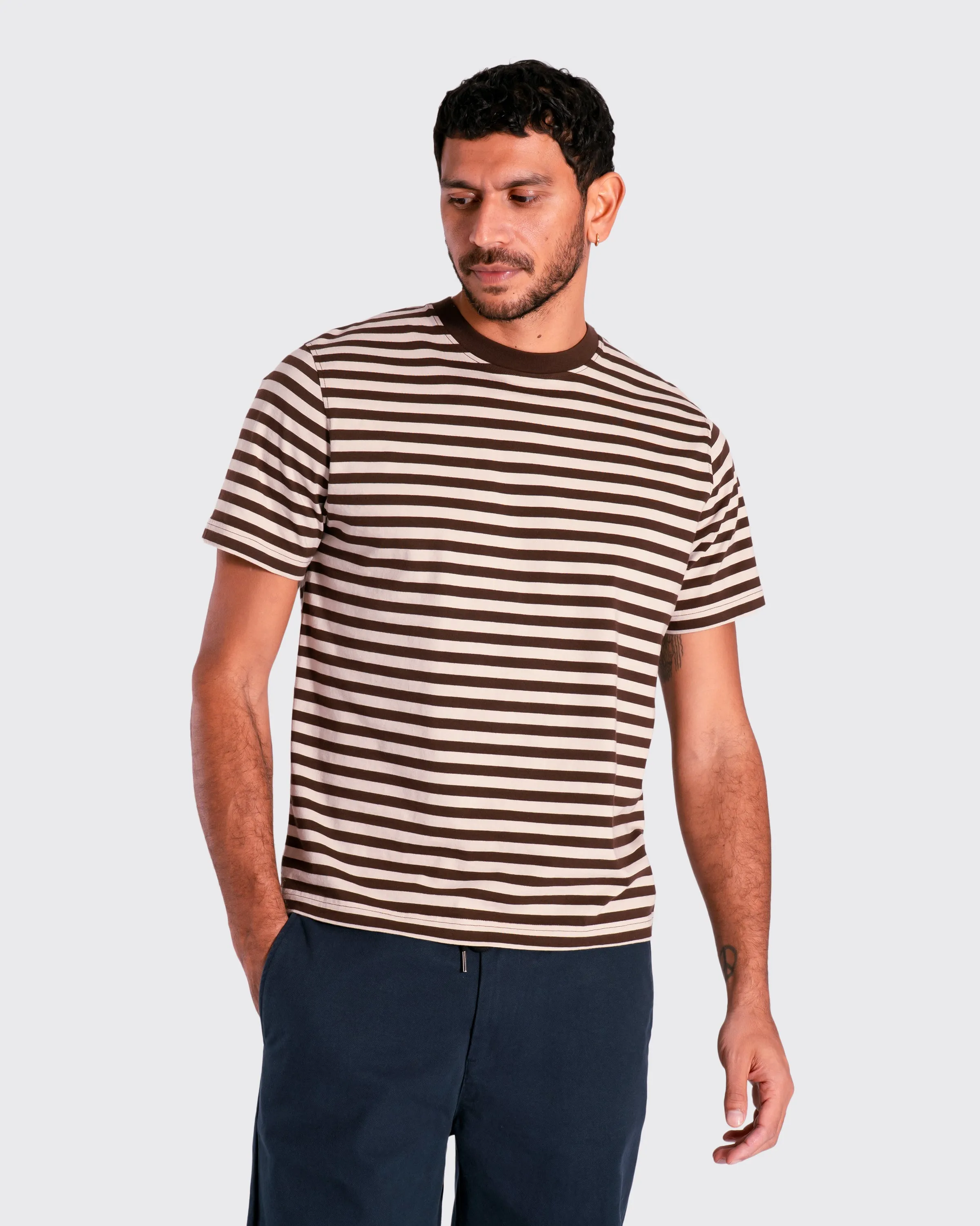 Ringer Stripe T-Shirt sold by Far Afield product image thumbnail 4