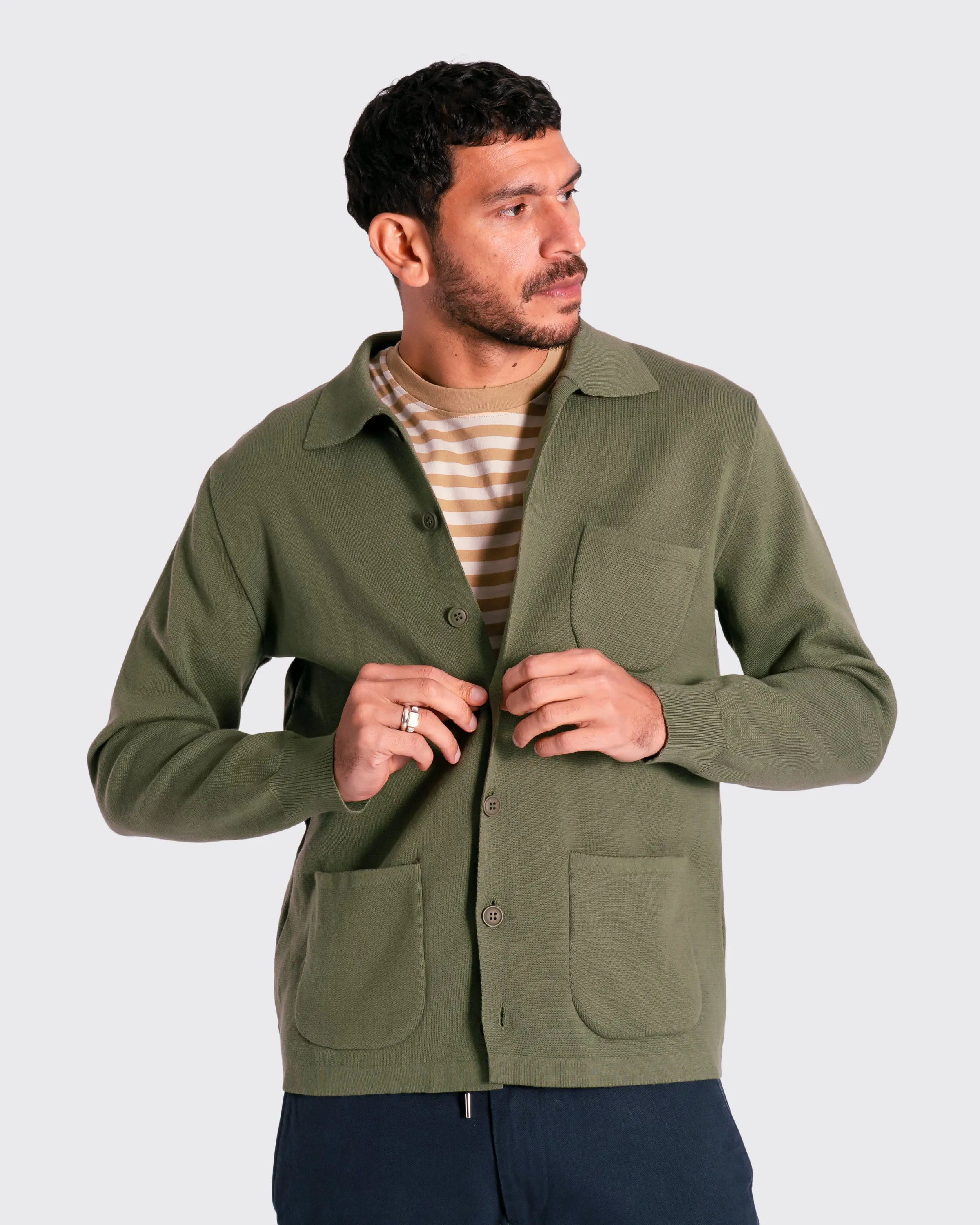 Station Cardigan sold by Far Afield product image thumbnail 5