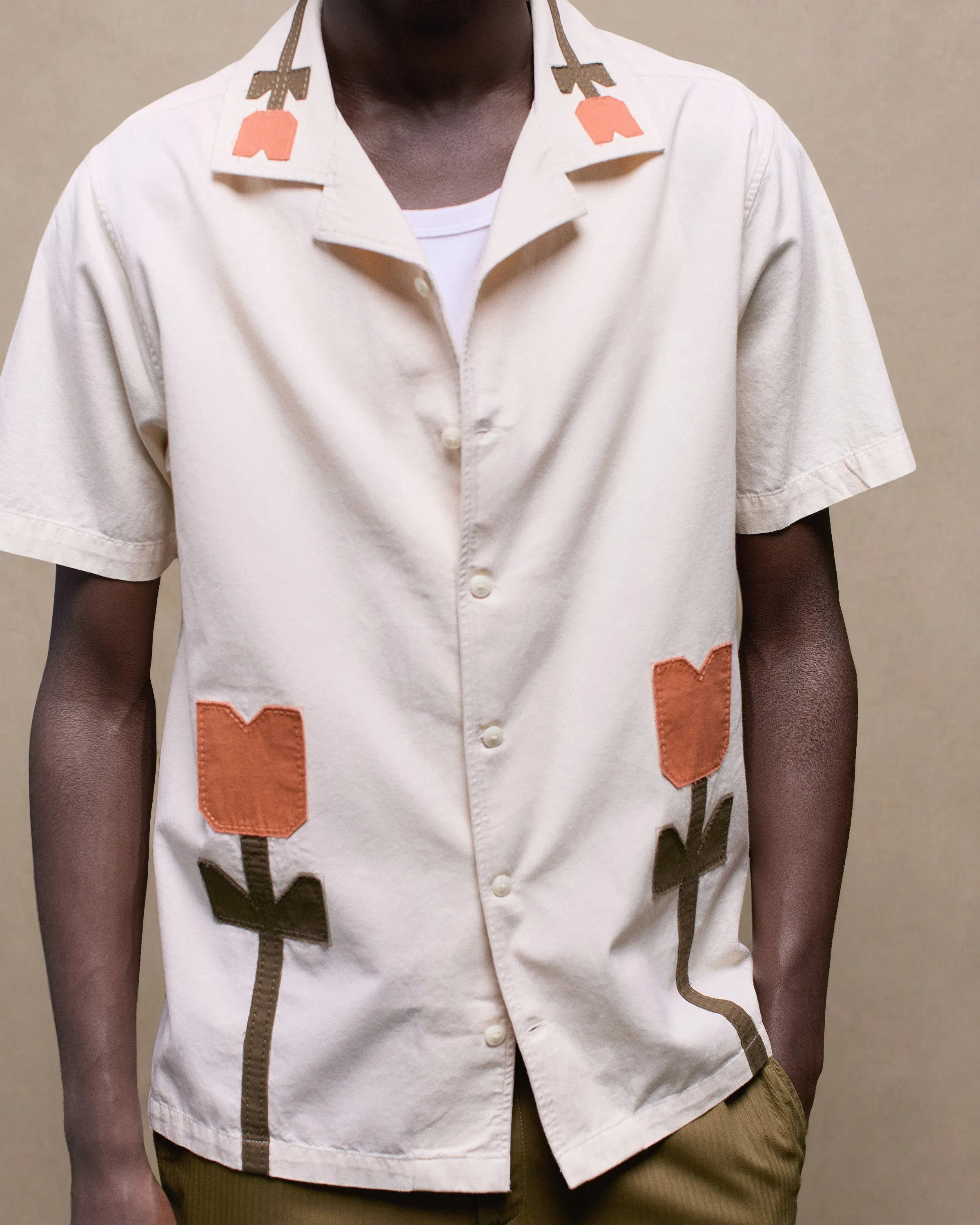 Tulip Stachio Shirt sold by Far Afield product image thumbnail 3