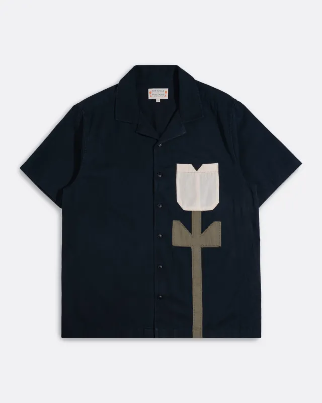 Lily of the Valley Stachio Shirt made by Far Afield