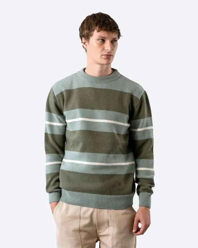 Combin Stripe Jumper made by Far Afield
