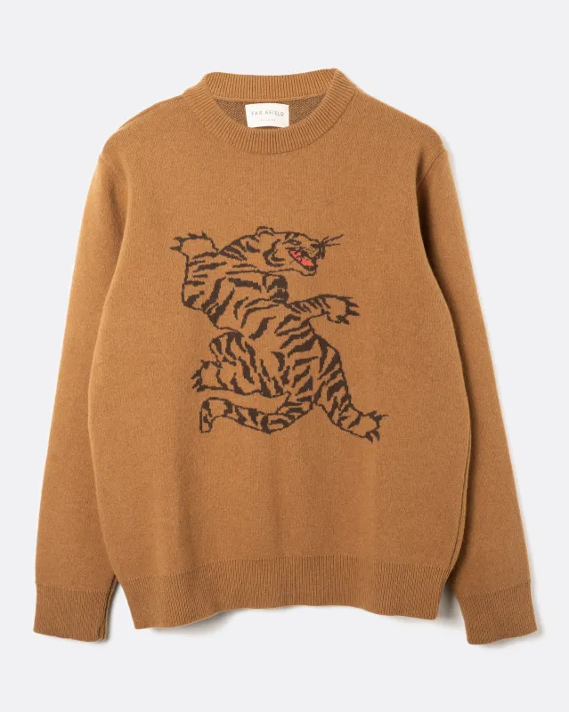 Bagh Motif Jumper made by Far Afield