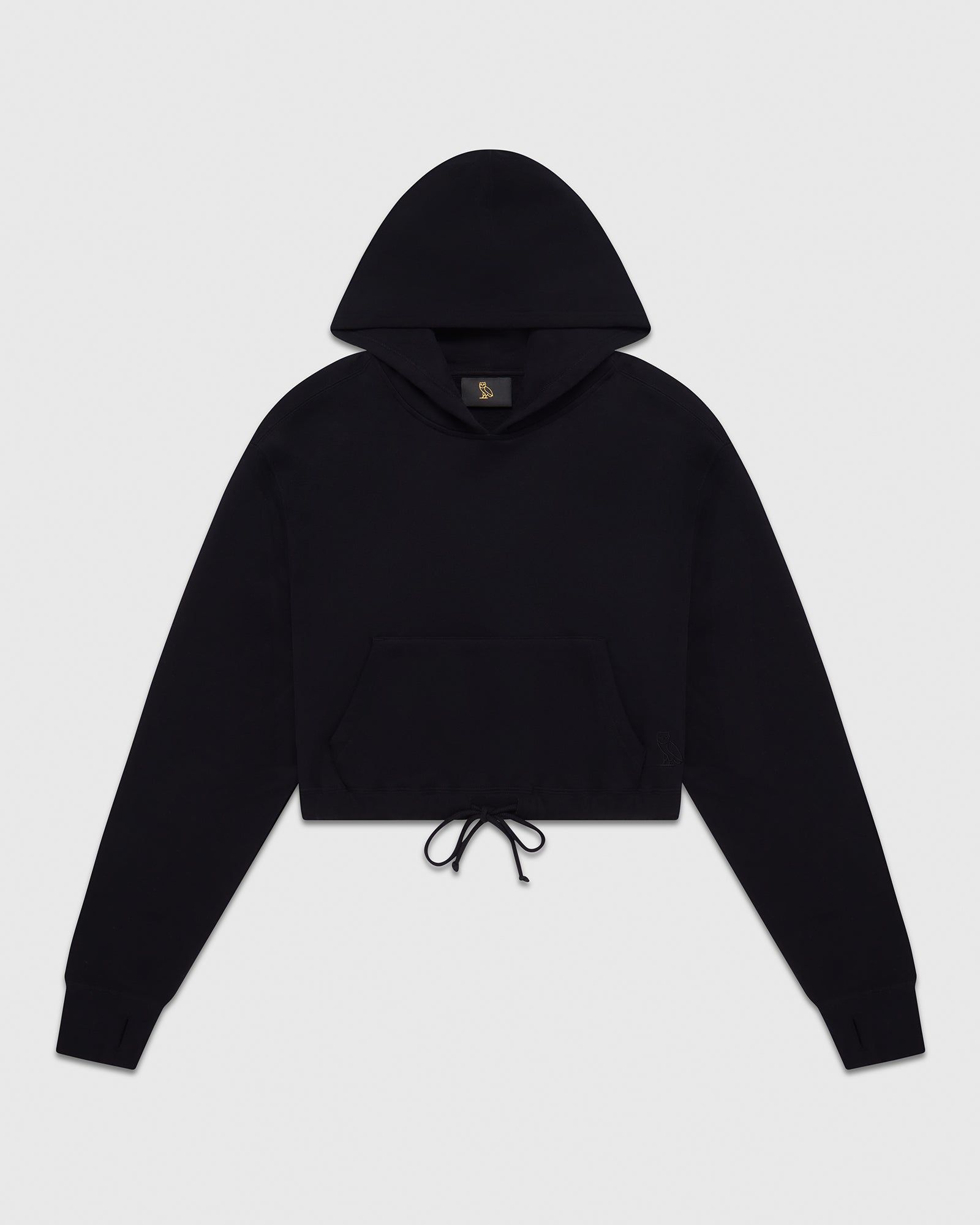Cropped Hoodie - Black sold by OVO