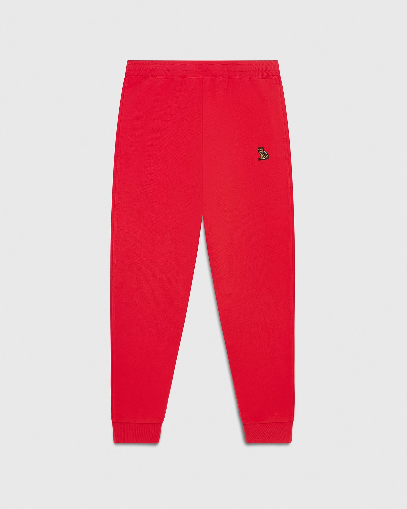 Classic Slim Fit Sweatpant - Red sold by OVO